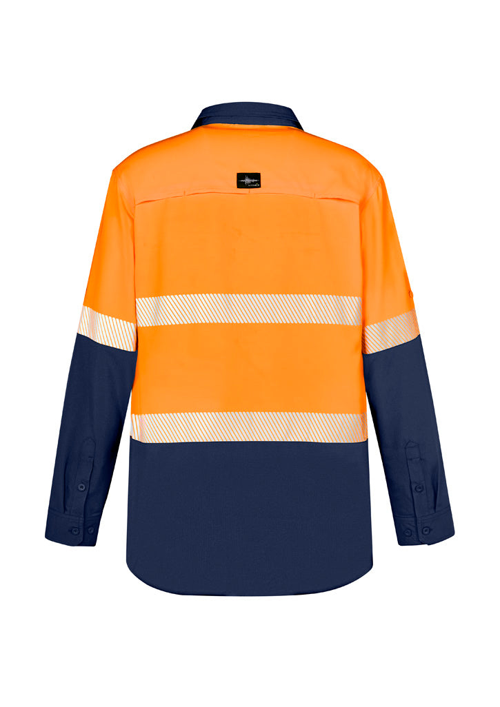 Hi Vis Outdoor Segmented Tape L/S Shirt (Mens)