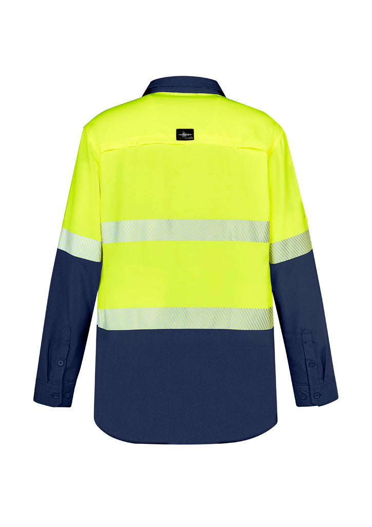 Hi Vis Outdoor Segmented Tape L/S Shirt (Mens)
