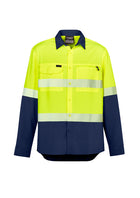 ZW470 Hi Vis Outdoor Segmented Tape L/S Shirt (Mens)