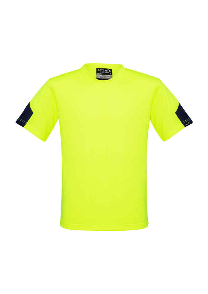 ACTIV EMBROIDERY DESIGNS.WORKWEAR. HI VIS T SHIRT.Mens Hi Vis Squad T-Shirt