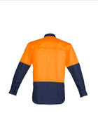 Hi Vis Closed Front L/S Shirt (Mens)