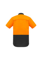 ACTIV EMBROIDERY DESIGNS. UNIFORMS. RUGGED COOLING HI VIS SPLICED SHORT SLEEVE MENS.