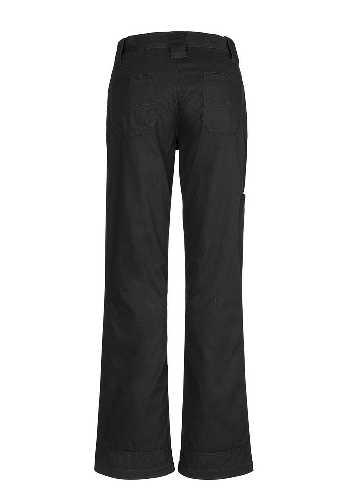 ACTIV EMBROIDERY DESIGNS. UNIFORMS. PLAIN UTILITY PANT. LADIES.