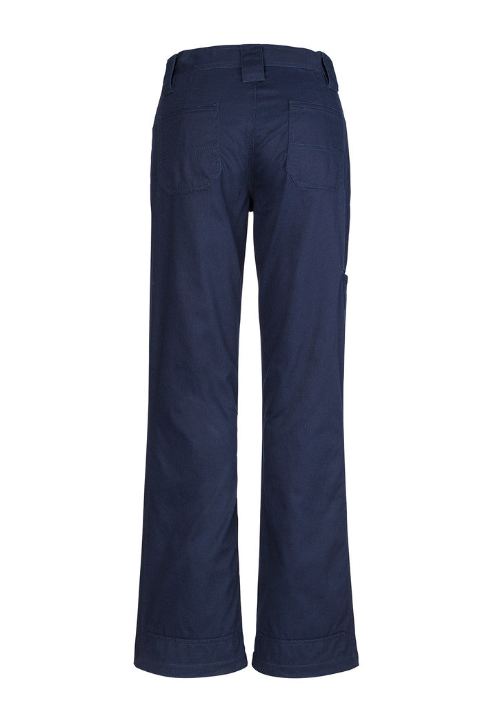 ACTIV EMBROIDERY DESIGNS. UNIFORMS. PLAIN UTILITY PANT. LADIES.