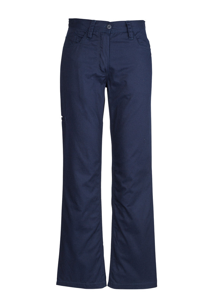 ACTIV EMBROIDERY DESIGNS. UNIFORMS. PLAIN UTILITY PANT. LADIES.