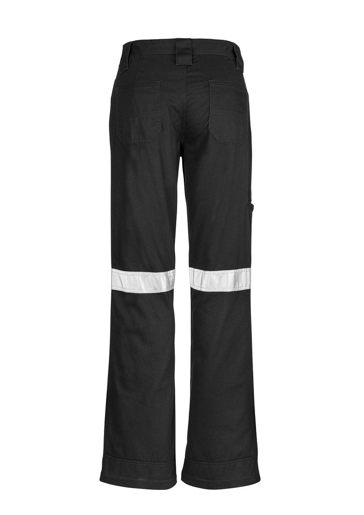 ACTIV EMBROIDERY DESIGNS. UNIFORMS. TAPED UTILITY PANT. LADIES.