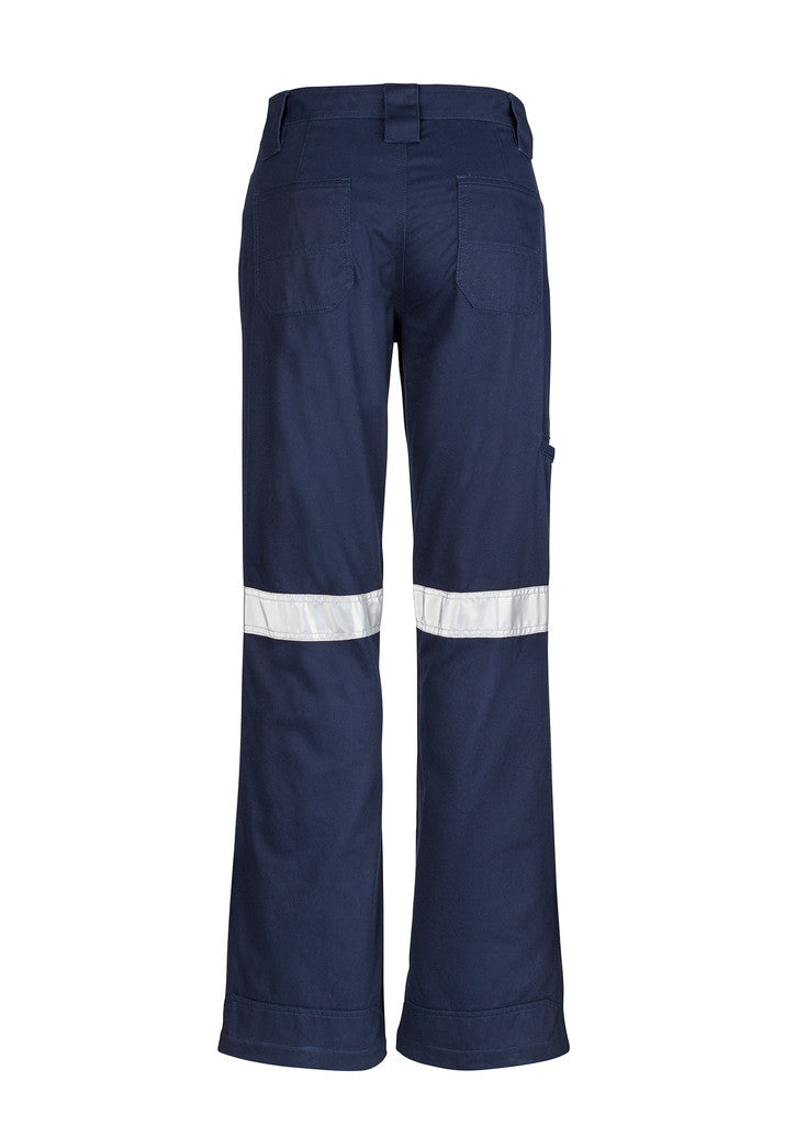 ACTIV EMBROIDERY DESIGNS. UNIFORMS. TAPED UTILITY PANT. LADIES.