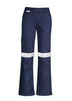 ACTIV EMBROIDERY DESIGNS. UNIFORMS. TAPED UTILITY PANT. LADIES.