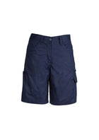 ACTIV EMBROIDERY DESIGNS. UNIFORMS. PLAIN UTILITY SHORT. LADIES.