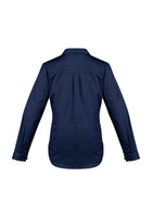 ACTIV EMBROIDERY DESIGNS. UNIFORMS. LIGHTWEIGHT TRADIE SHIRT LONG SLEEVE. LADIES.