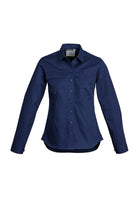 ACTIV EMBROIDERY DESIGNS. UNIFORMS. LIGHTWEIGHT TRADIE SHIRT LONG SLEEVE. LADIES.