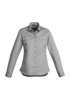 ACTIV EMBROIDERY DESIGNS. UNIFORMS. LIGHTWEIGHT TRADIE SHIRT LONG SLEEVE. LADIES.