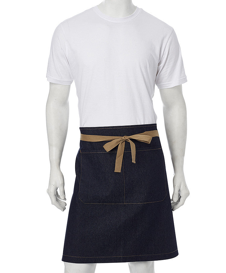 ACTIV EMBROIDERY DESIGNS. UNIFORMS. CHARLIE DENIM WAIST APRON