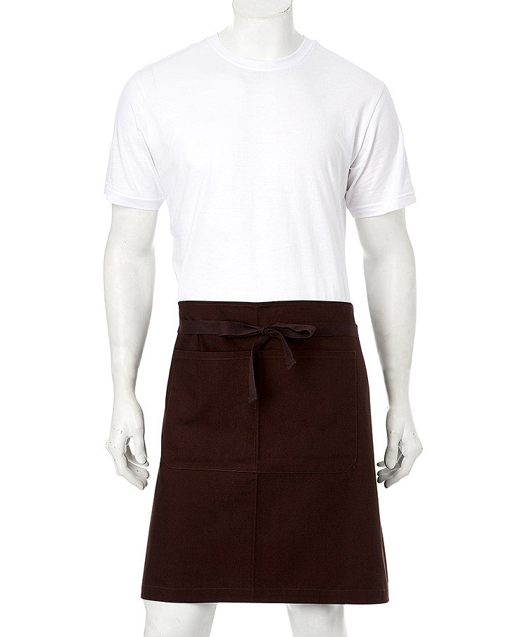 ACTIV EMBROIDERY DESIGNS. UNIFORMS. JIMMY CANVAS WAIST APRON.
