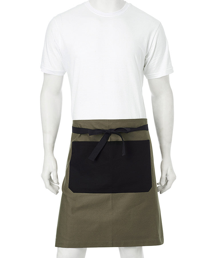 ACTIV EMBROIDERY DESIGNS. UNIFORMS. JIMMY CANVAS WAIST APRON.