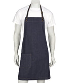 ACTIV EMBROIDERY DESIGNS. UNIFORMS. BYRON DENIM BIB APRON.
