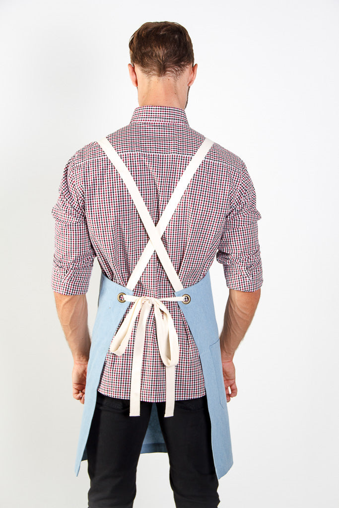 Billy Denim Bib Apron