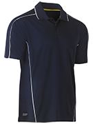 BK1425 Cool Mesh Polo With Reflective Piping (Mens)