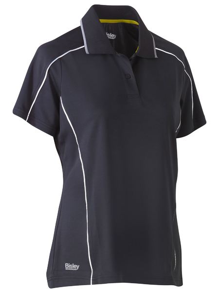 Cool Mesh Polo With Reflective Piping (Women)