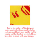 Crew Kids Custom Pattern Woven Socks