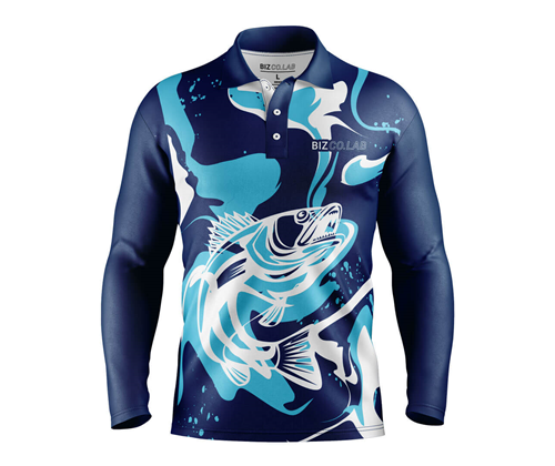 Sublimation Set In Long Sleeve Polo