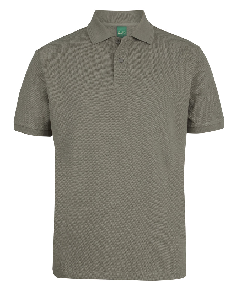C of C 320g Popcorn Cotton Polo