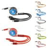 3-in-1 Retractable Charging Cable