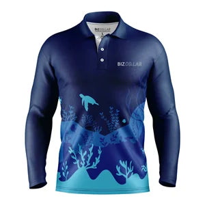 Sublimation Set In Long Sleeve Polo