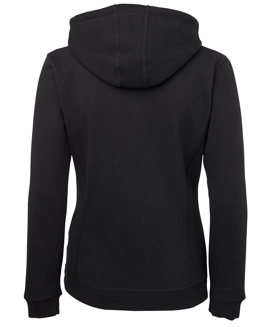 Ladies Full Zip Fleecy Hoodie (Womens)