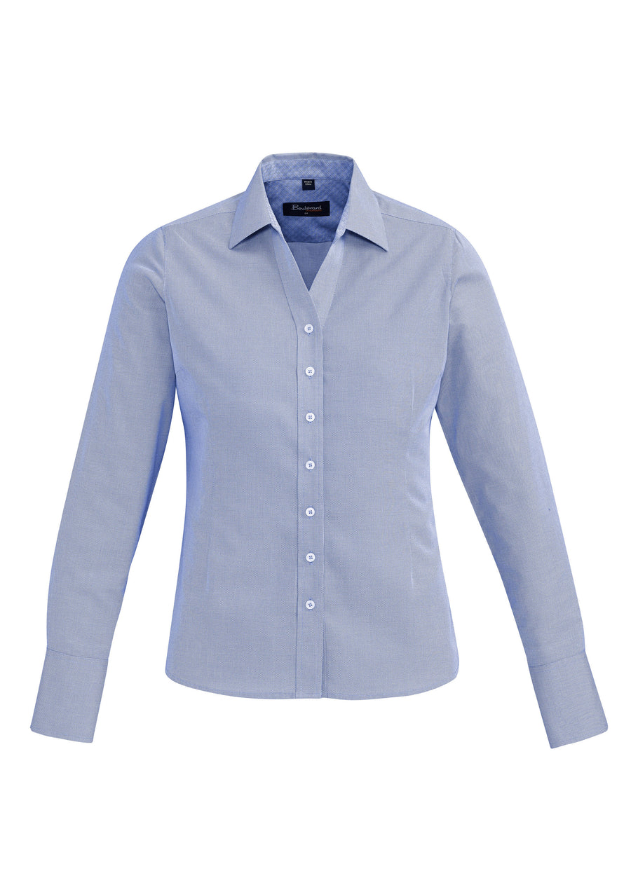 Hudson 100% Cotton Long Sleeve Shirt (Womens)