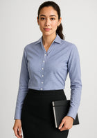 Hudson 100% Cotton Long Sleeve Shirt (Womens)