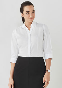 Hudson 100% Cotton 3/4 Sleeve Shirt (Womens)