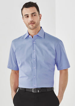 Hudson 100% Cotton Short Sleeve Shirt (Mens)