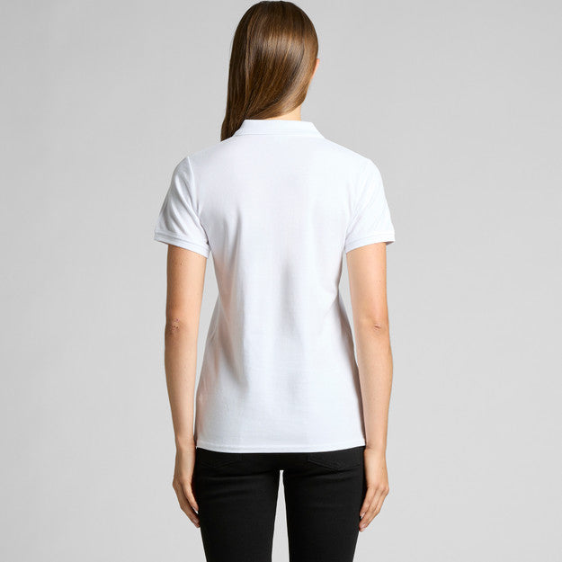 As Colour Womens 100% Cotton Pique Polo (Q10+)