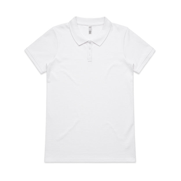 As Colour Womens 100% Cotton Pique Polo (Q10+)