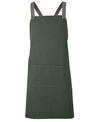 Cross Back Canvas Apron (78 x 85)