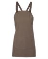 Cross Back Canvas Short Apron (65 x 71)
