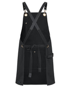 Brass Eyelet Canvas Apron with PU Strap (65x75)