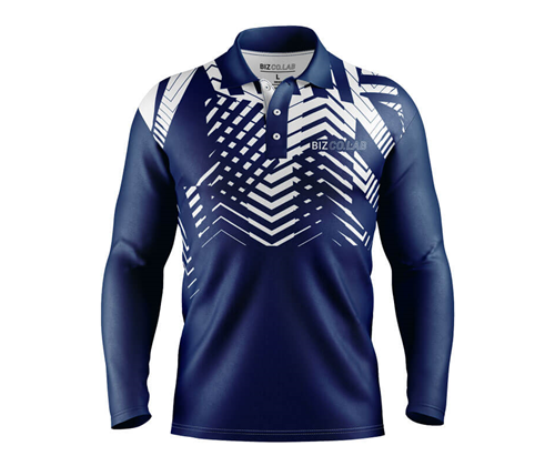 Sublimation Set In Long Sleeve Polo