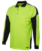 Hi Vis L/S Arm Panel Polo