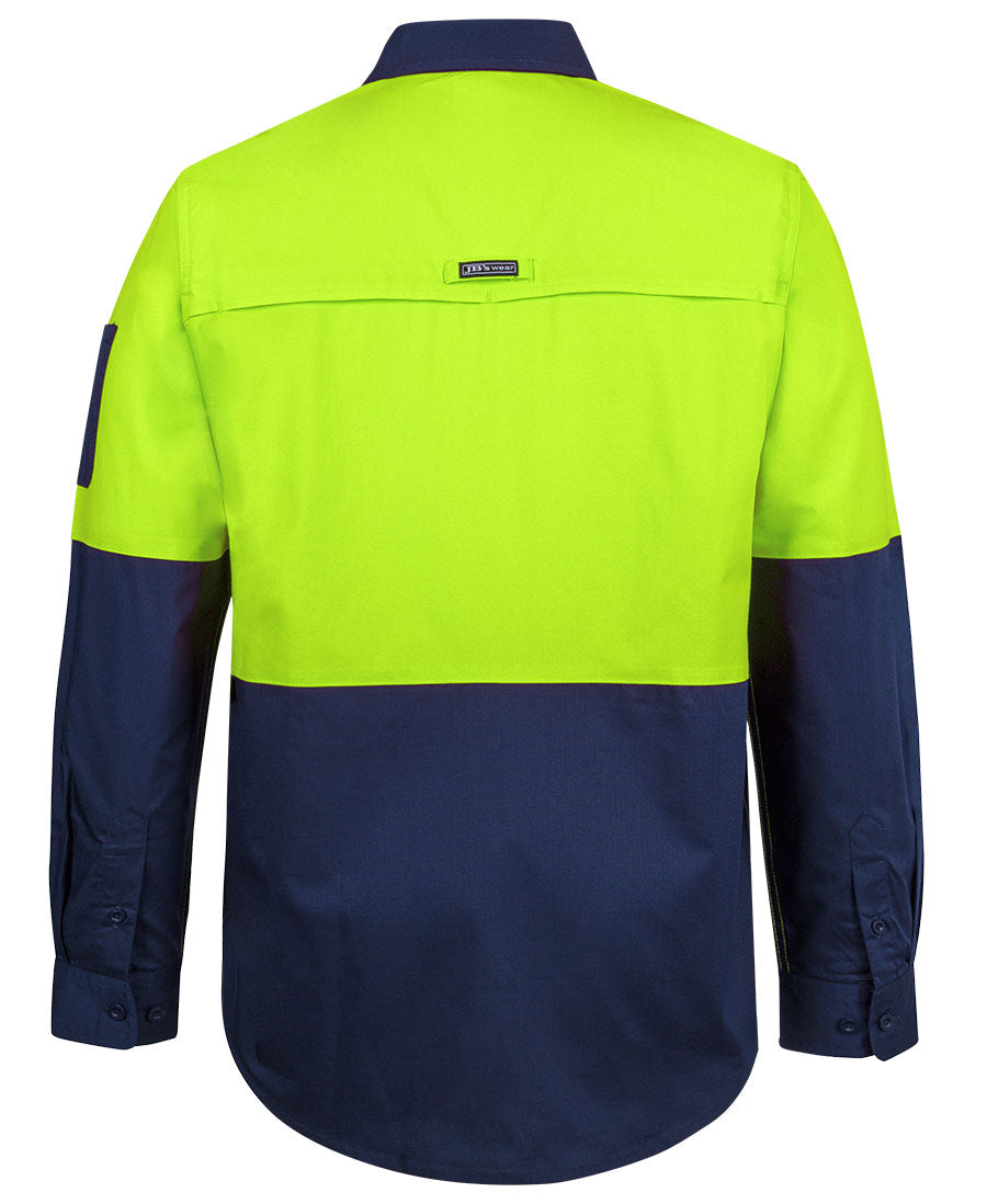 Hi VIs Class F Ripstop L/S Work Shirt