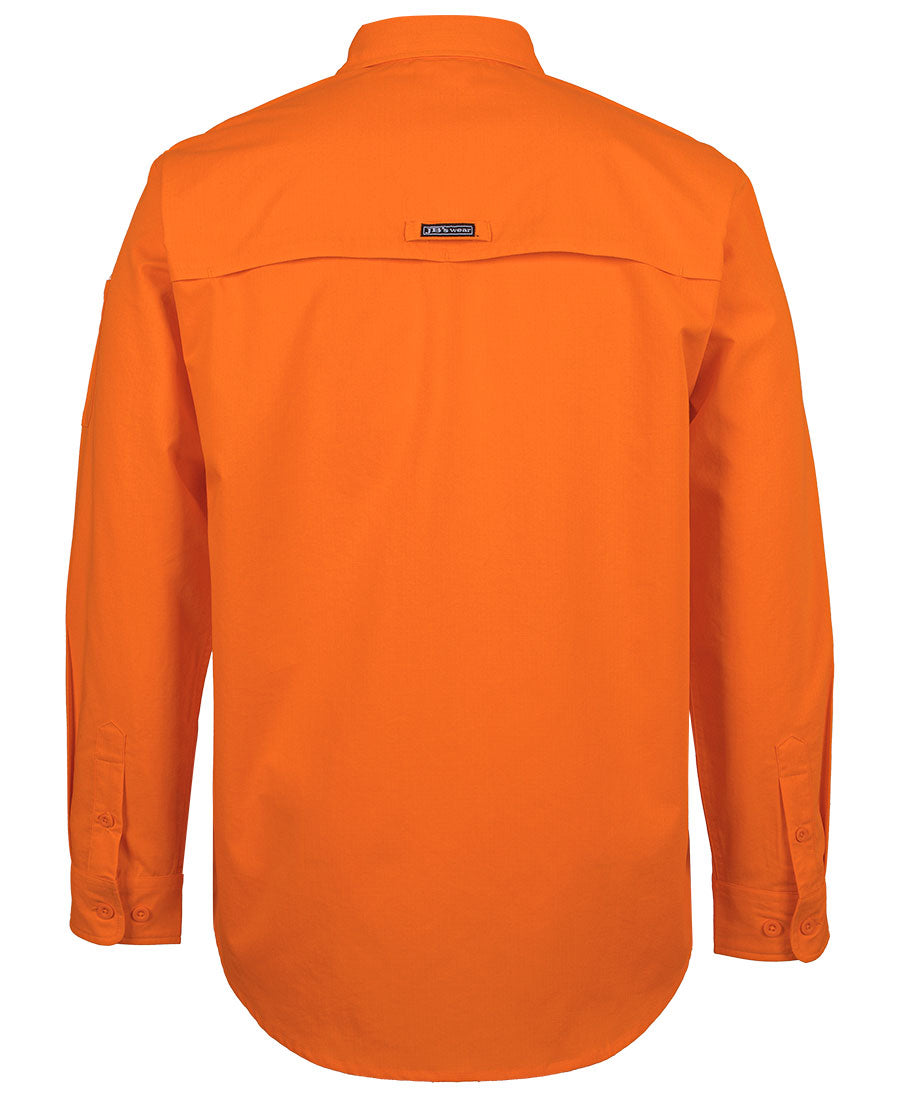 Hi VIs Class F Ripstop L/S Work Shirt