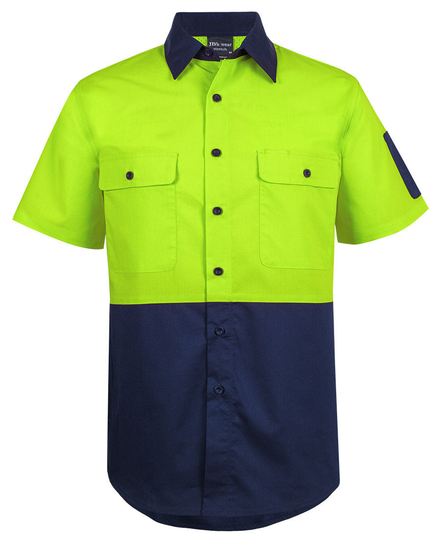 Hi Vis Class F Ripstop S/S Work Shirt