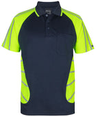 JB's Street Spider Polo with Reflective Transfer rint Stripes
