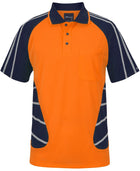 JB's Street Spider Polo with Reflective Transfer rint Stripes