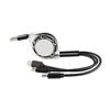 3-in-1 Retractable Charging Cable