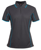 Short Sleeve Piping Polo (Ladies) - Extra Colours