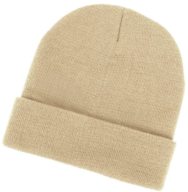 Roll Up Acrylic Beanie