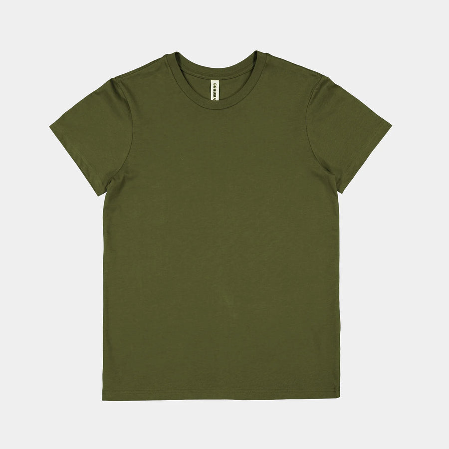 Womens Basis Short Sleeve Tee