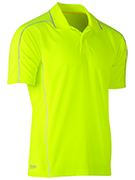 BK1425 Cool Mesh Polo With Reflective Piping (Mens) 